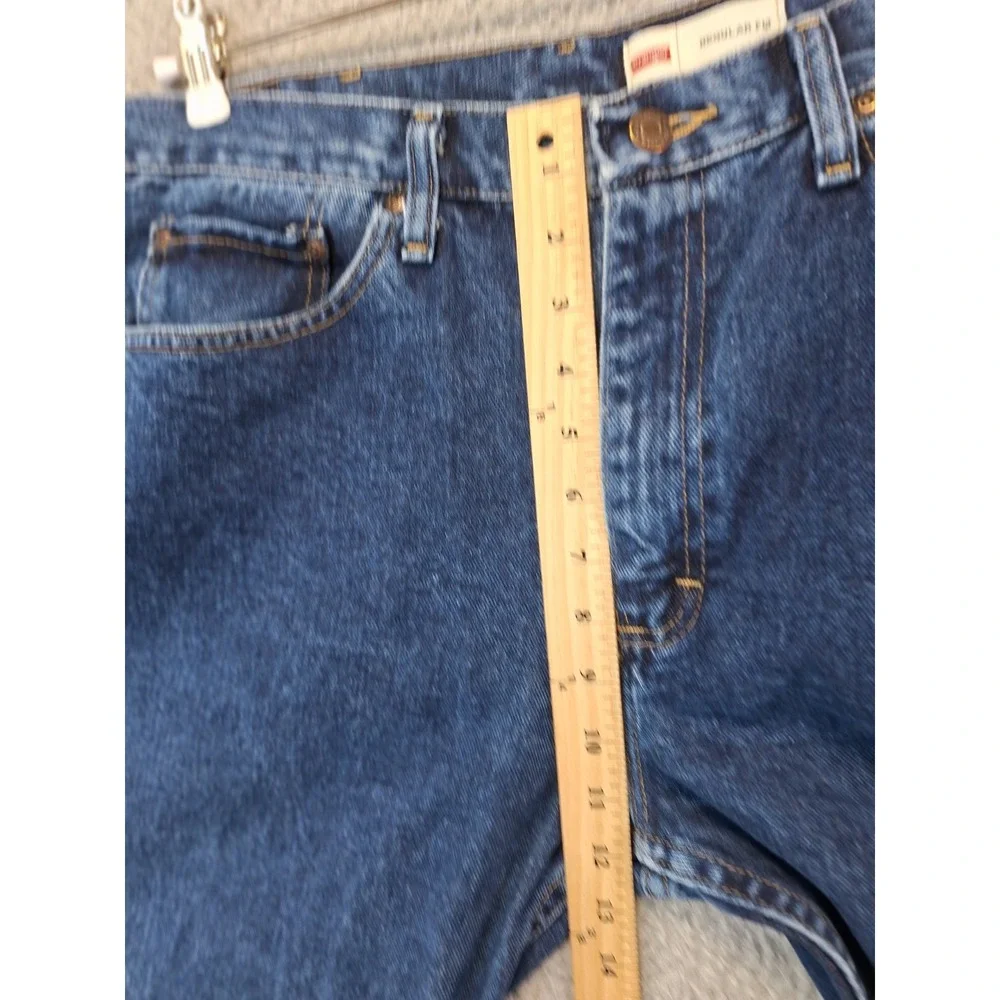 Wrangler‎ Jeans Mens 36x29 (Fits 36x29) Blue Denim Regular Fit Work Streetwear